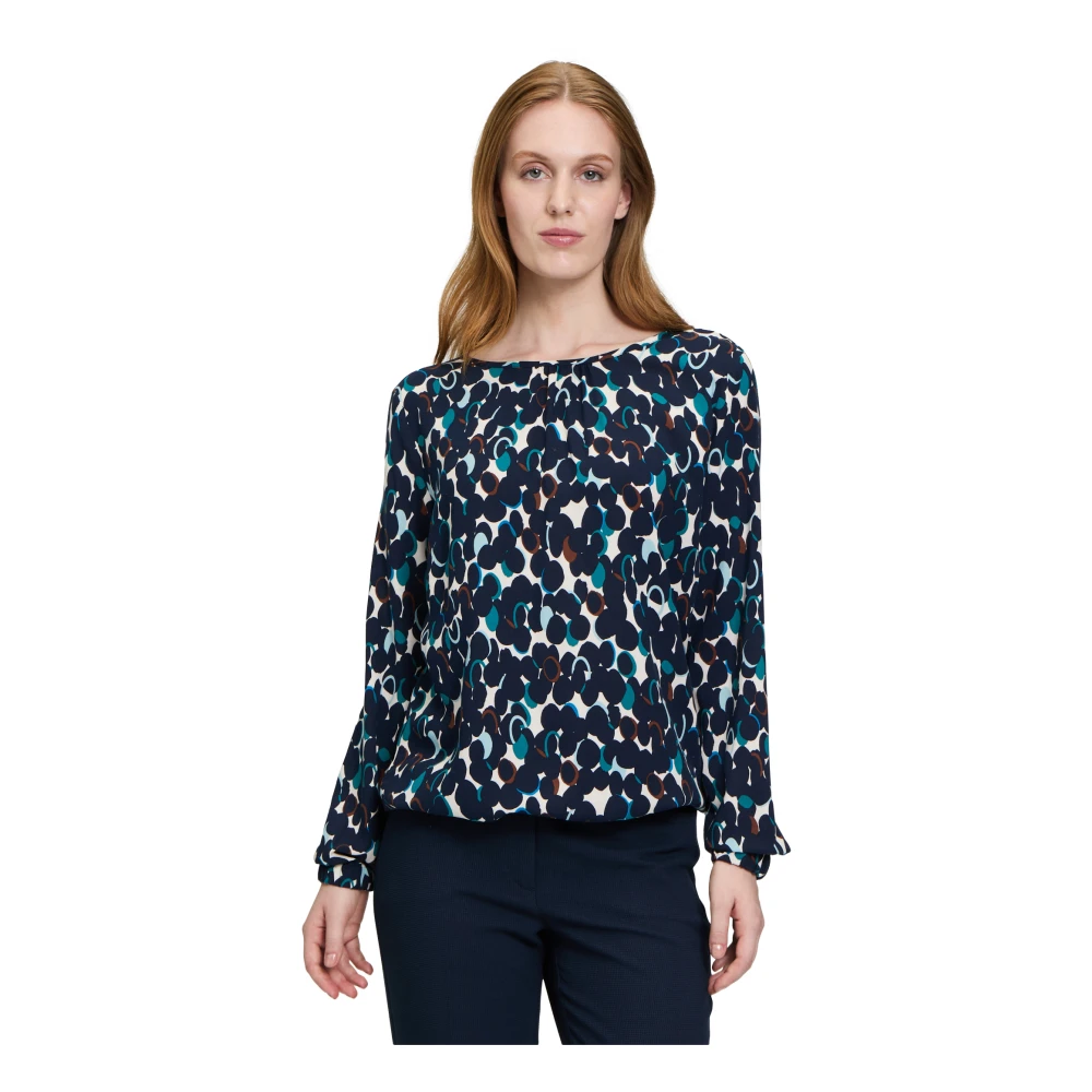 Betty Barclay Polkadot lange mouwen blouse Multicolor Dames