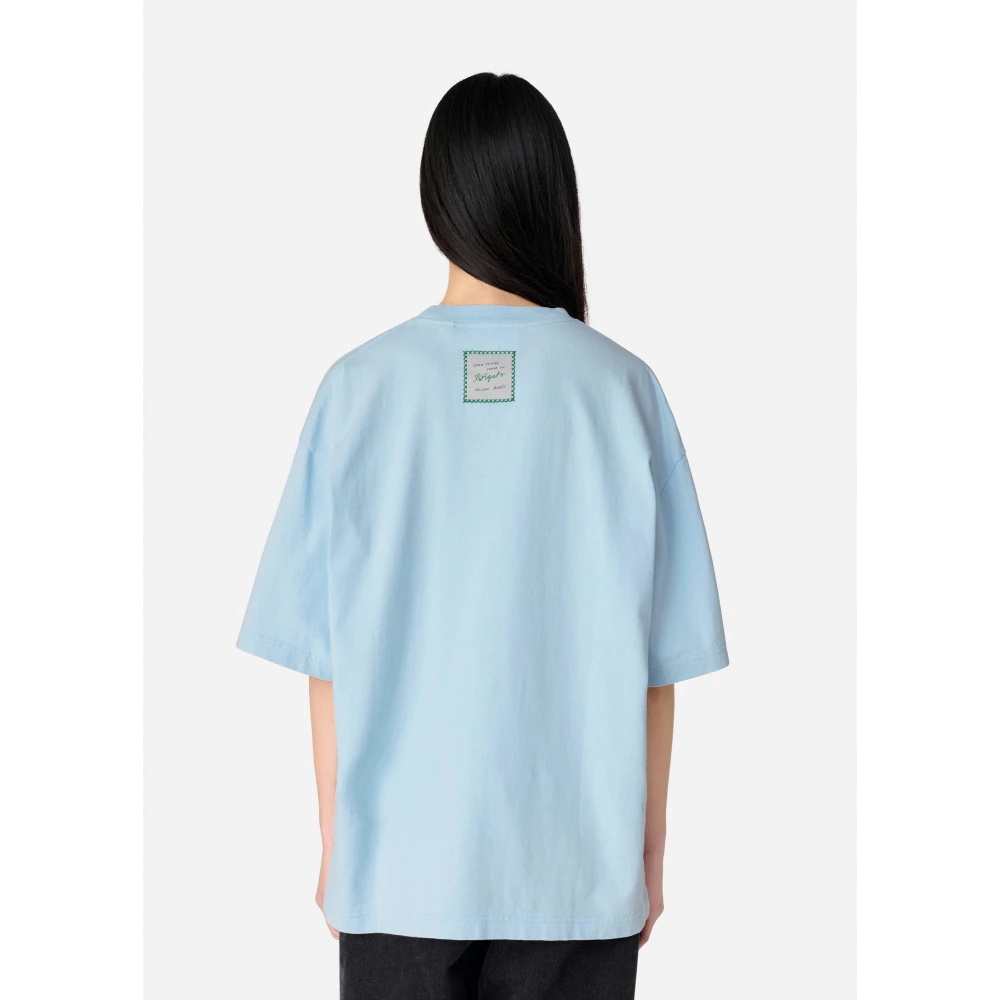 Axel Arigato Patch T-shirt Blue Unisex