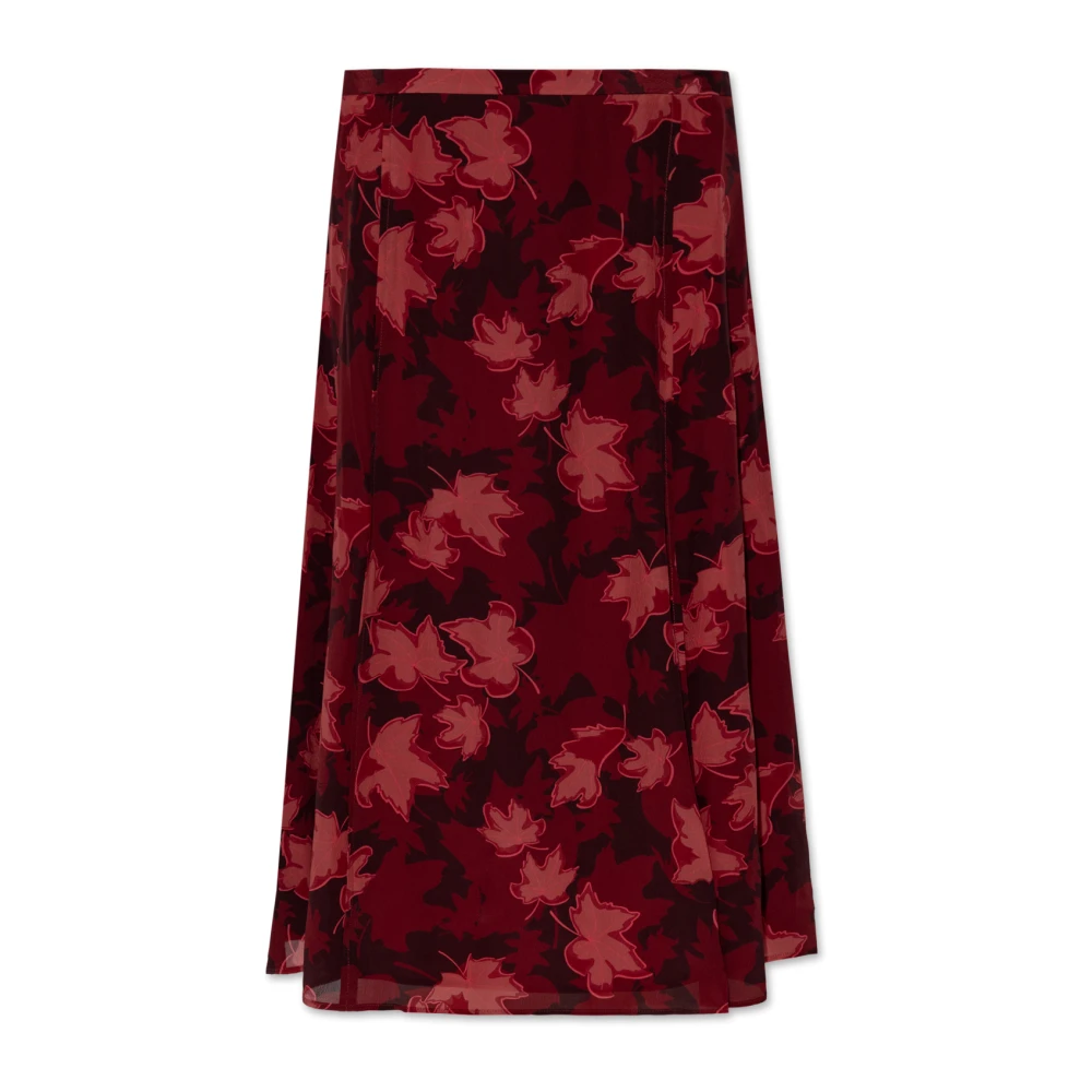 Maison Kitsuné Rok met print Red Dames