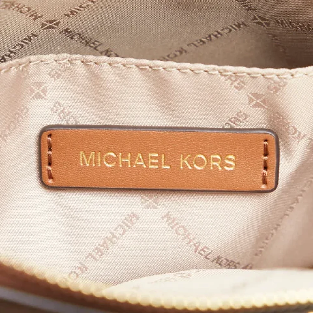 Michael Kors Pre-owned Leather shoulder-bags Brown Dames