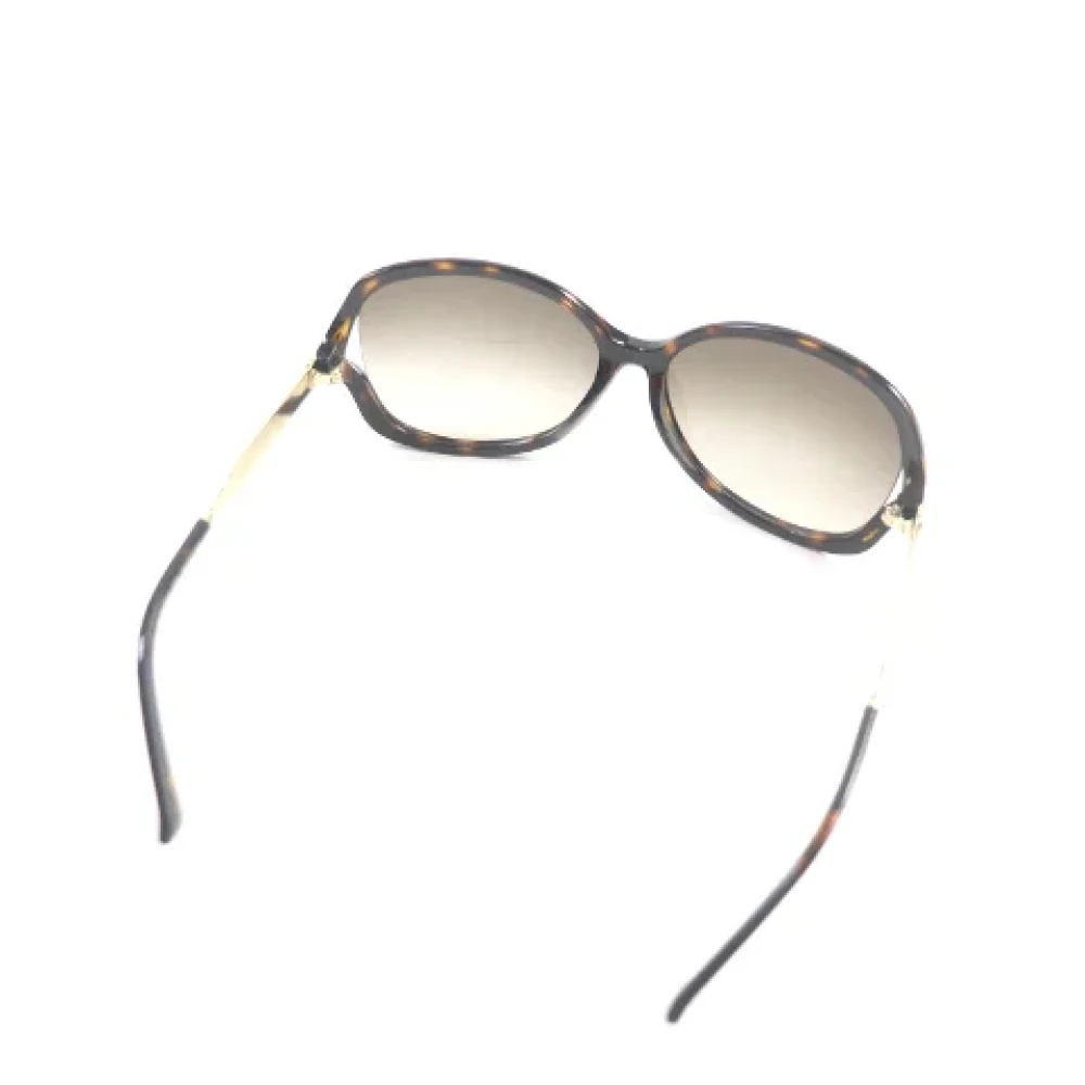 Gucci Vintage Pre-owned Plastic sunglasses Brown Dames