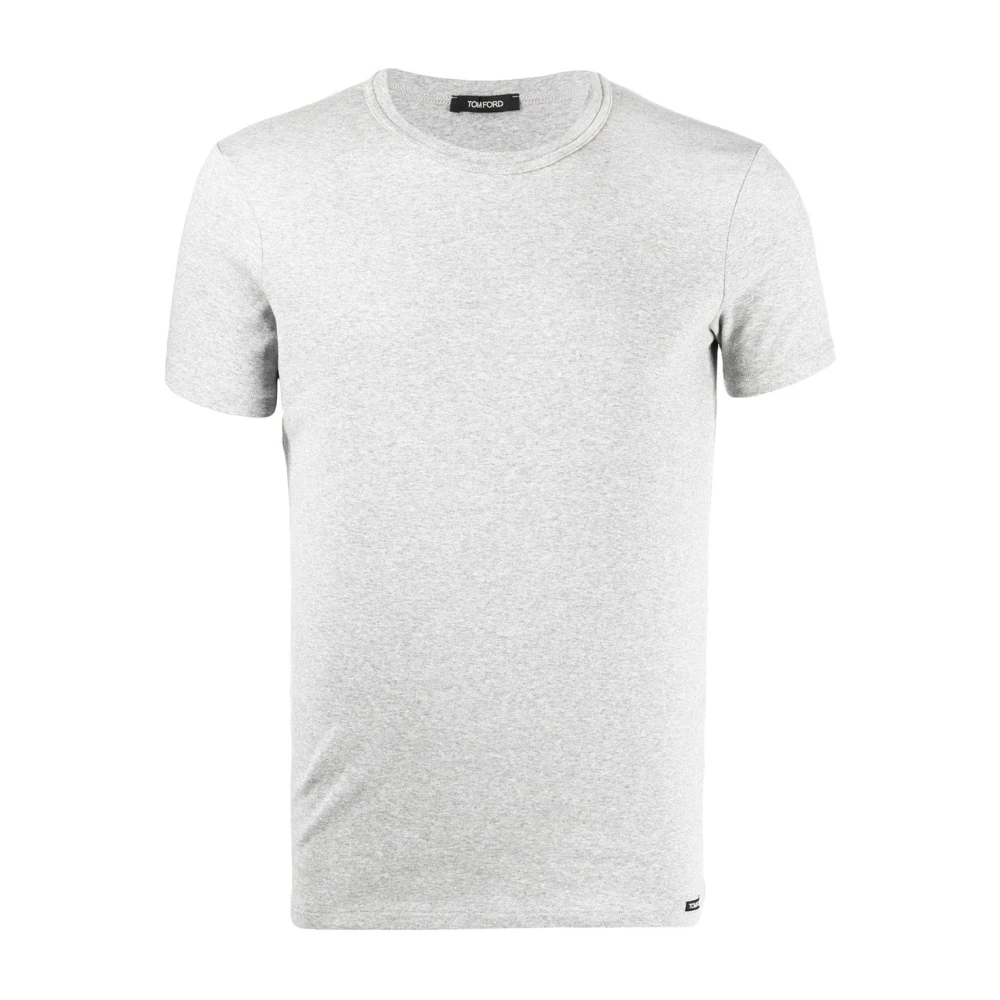 Tom Ford - Tops > T-Shirts - Gray - Tom Ford - Modalova