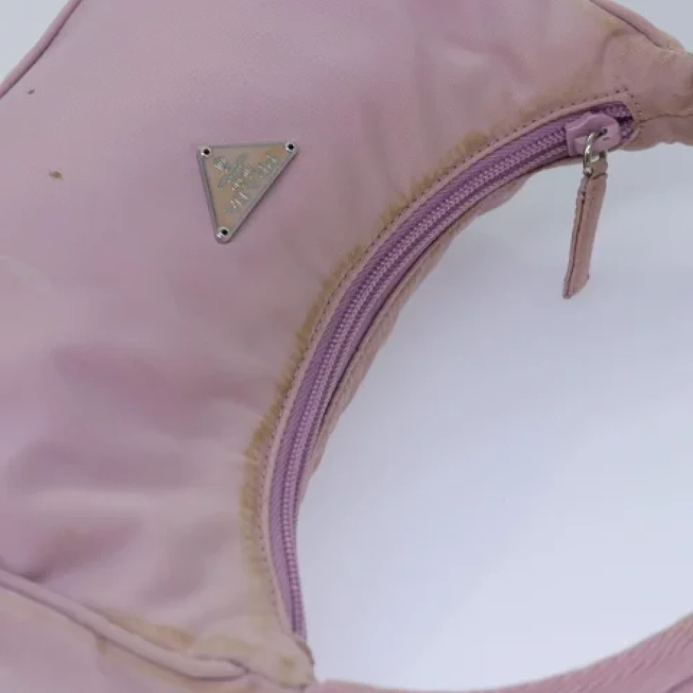 Prada Vintage Pre-owned Fabric prada-bags Pink Dames