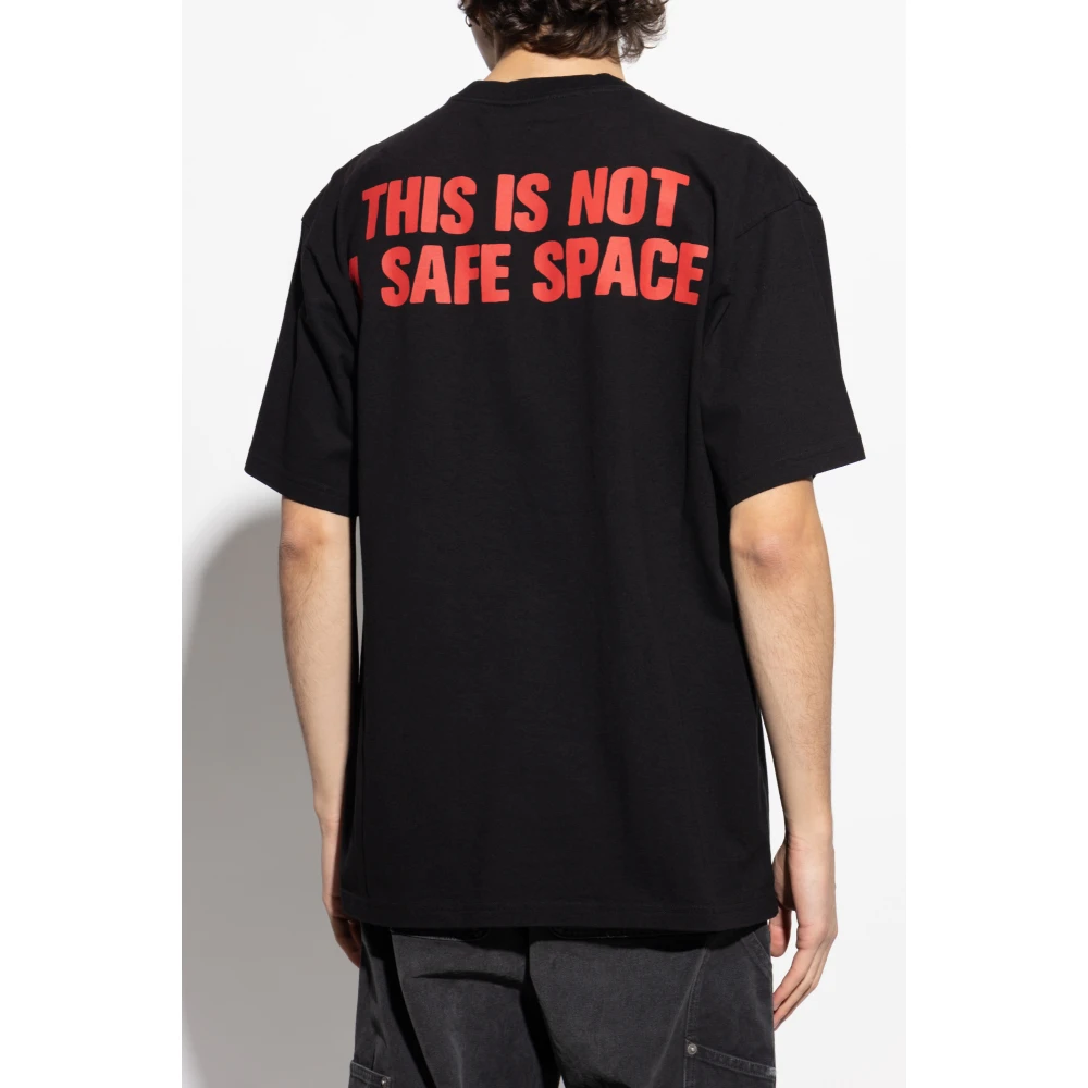 44 Label Group T-shirt met ronde hals Black Heren