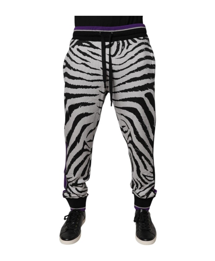pantalon-de-survetement-jogging-en-coton-a-motif-zebre