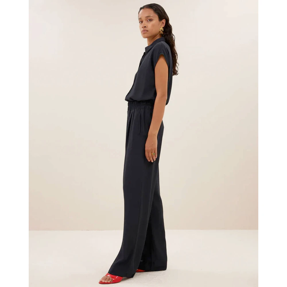 By-Bar Viscose Benji Broek Gray Dames