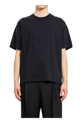 sort-rund-hals-t-shirt-med-baglogo