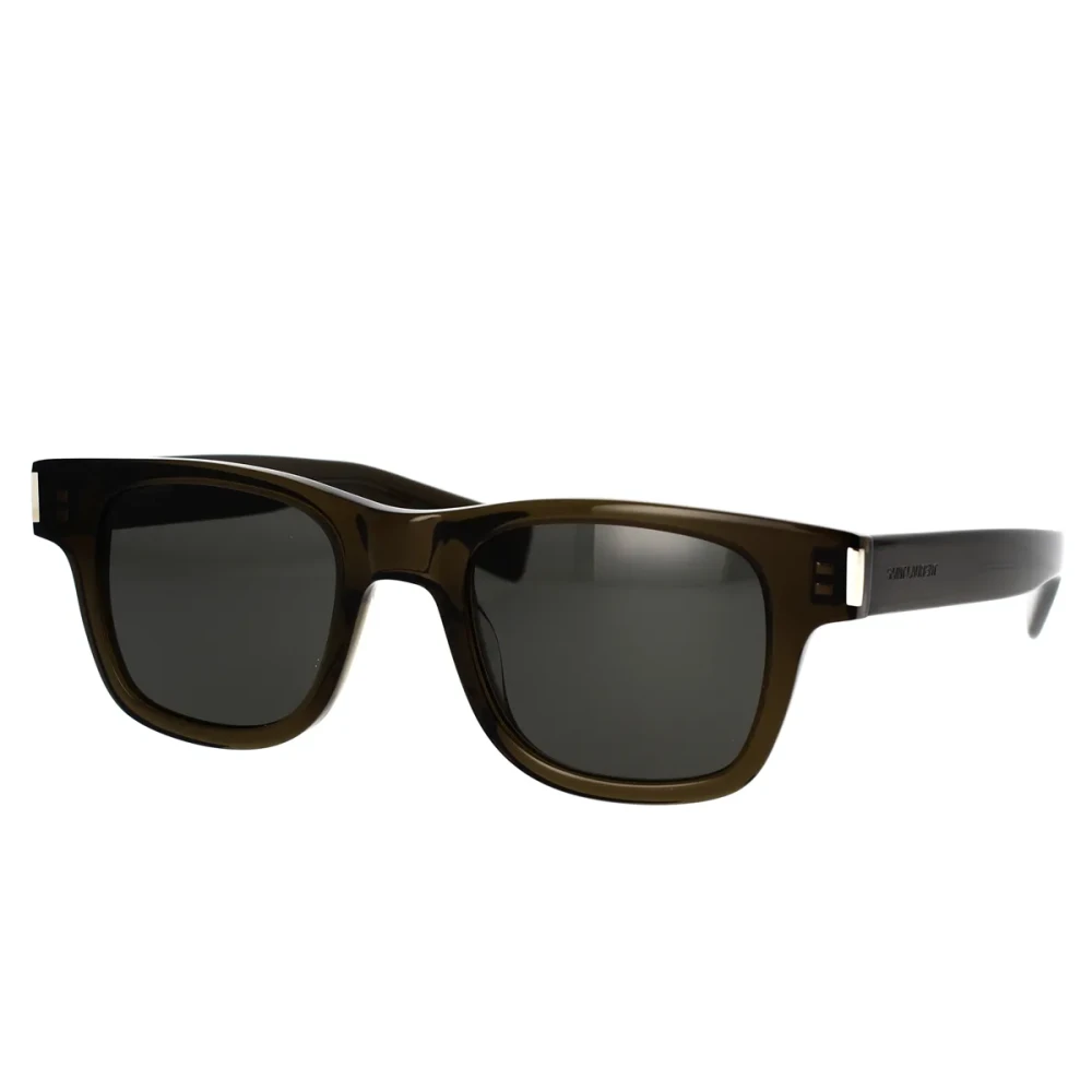 Saint Laurent Unisex Green Vintage Rectangular Sunglasses Sl 564
