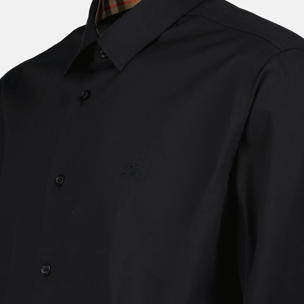 Burberry Klassiek Overhemd Black Heren