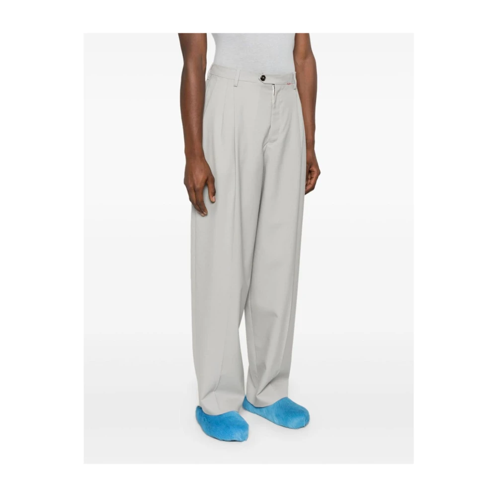 Marni Heren Casual Broek Beige Heren