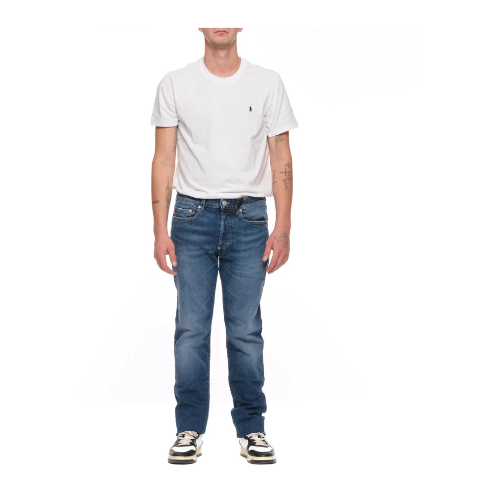 Blauer Blauwe Jeans Blue Heren
