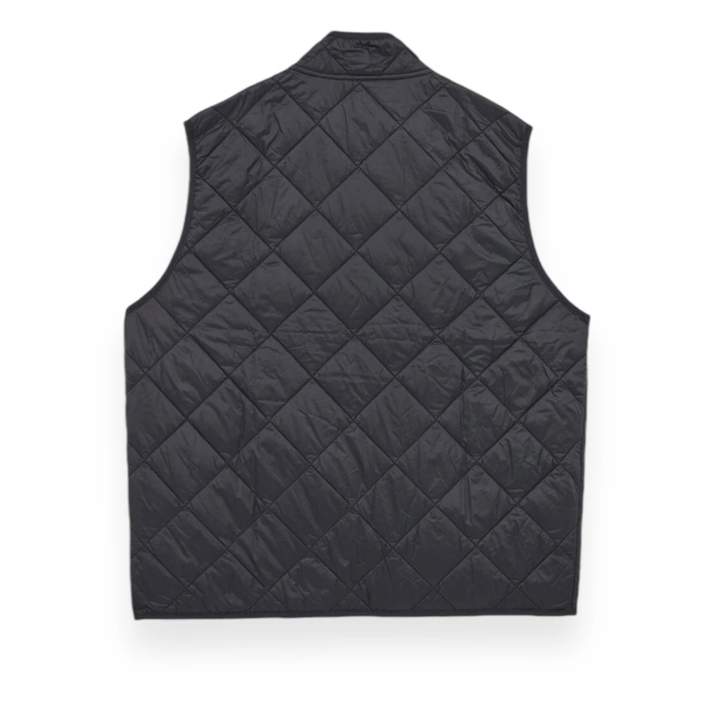 Baracuta Zachte gewatteerde vest voor mannen Black Heren