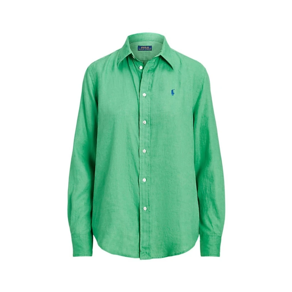 Ralph Lauren Groene Herenshirts Green Dames
