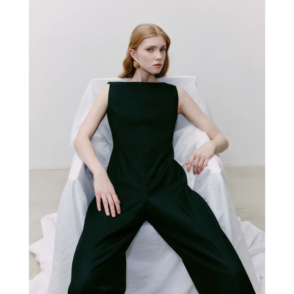 IVY OAK Peppina Jumpsuit Black Dames