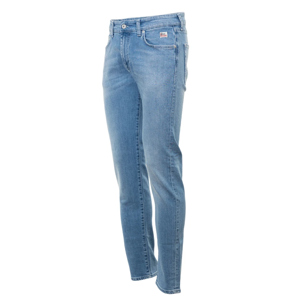 Roy Roger's Lichtgewassen denim jeans met kwast Blue Heren