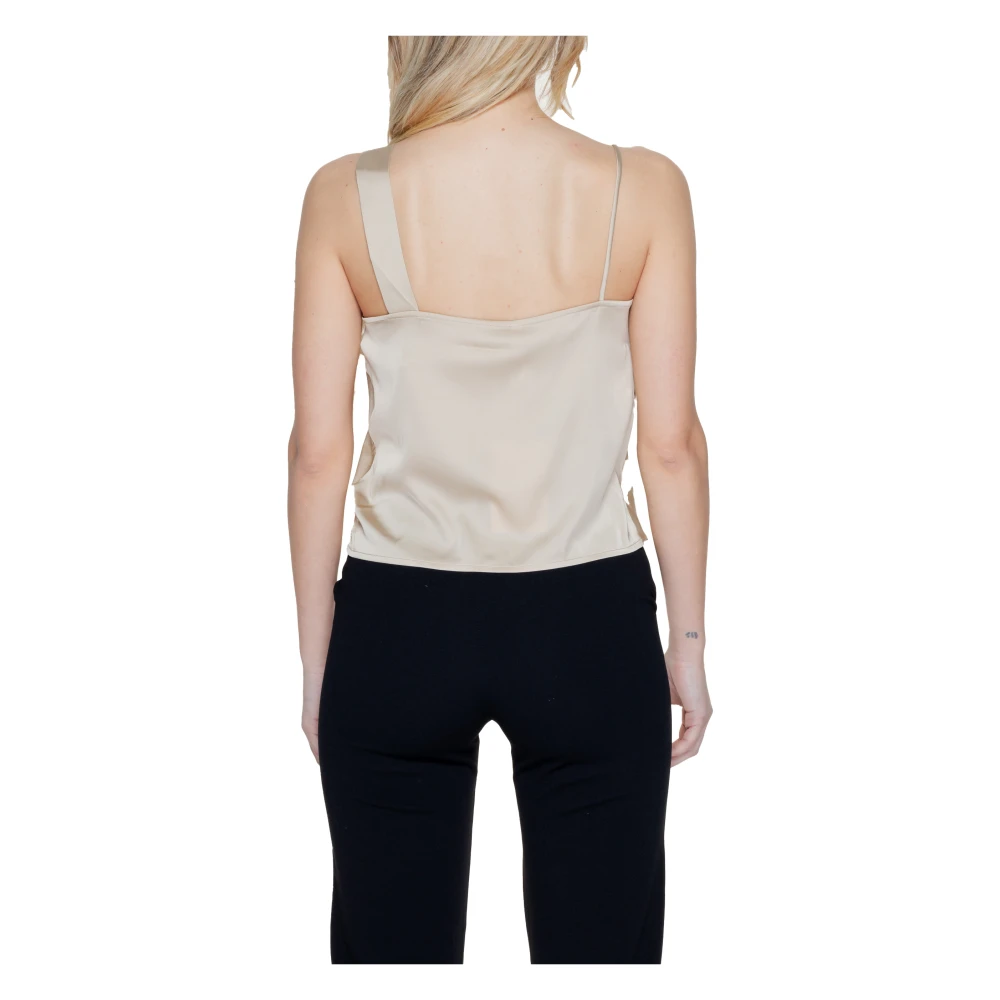 Only Nathalie Singlet Lente Zomer Collectie Yellow Dames