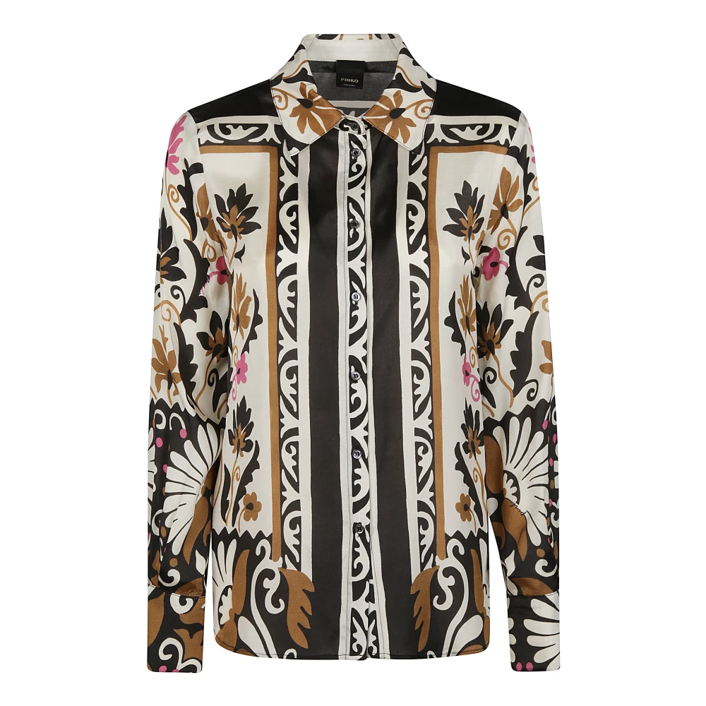 Pinko Stijlvolle Nora Shirt voor Vrouwen Multicolor Dames
