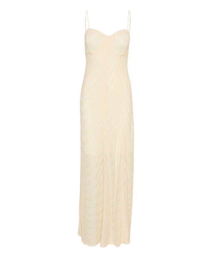 robe-longue-a-paillettes-jaune-beurre