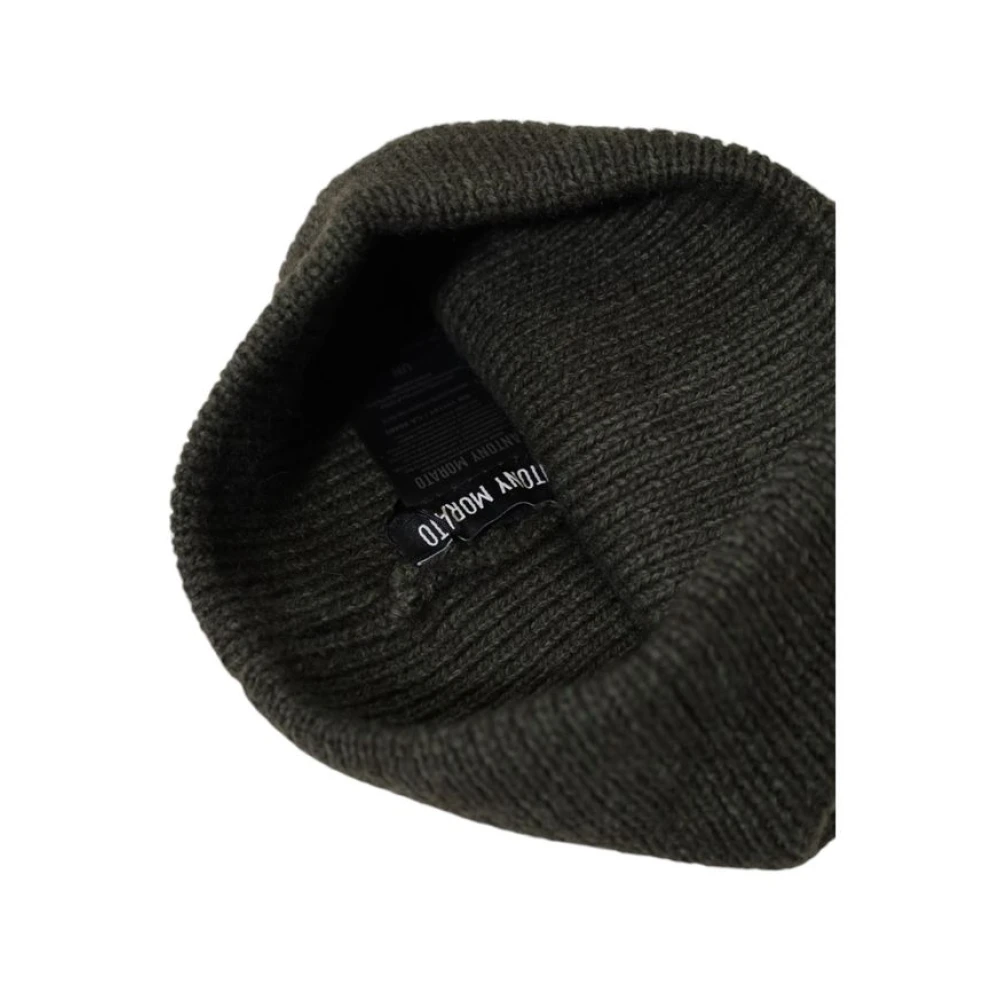 Antony Morato Mannen Herfst Winter Wollen Hoeden Collectie Green Heren