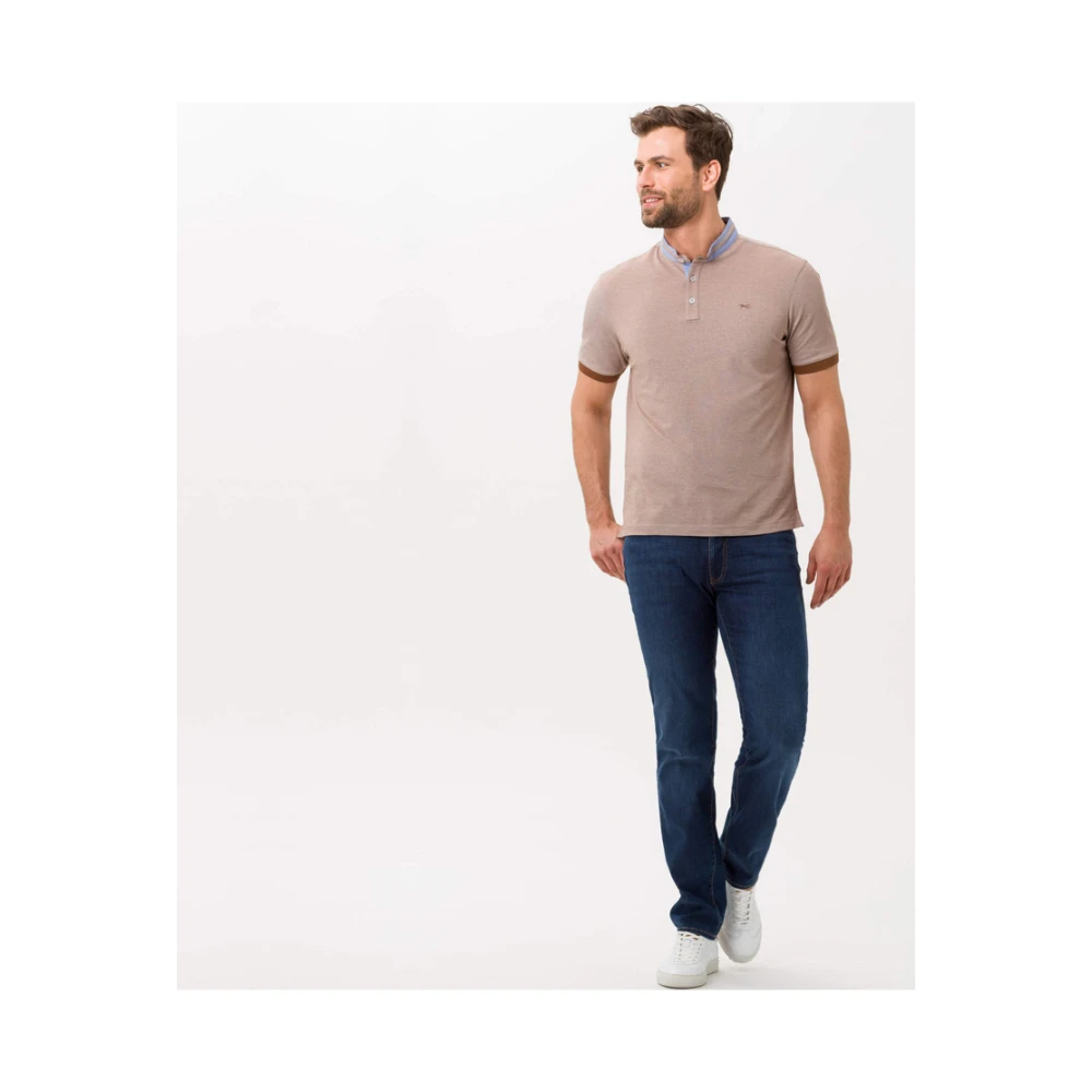 BRAX Straight Leg Jeans Style Cadiz Blue Heren