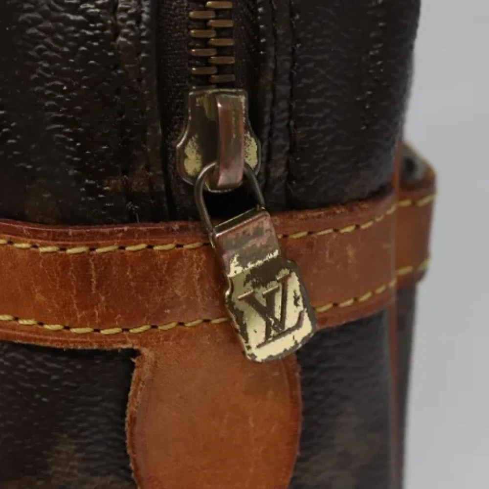 Louis Vuitton Vintage Pre-owned Canvas clutches Brown Dames
