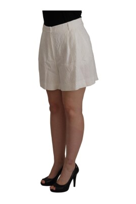 white-textured-culotte-shorts