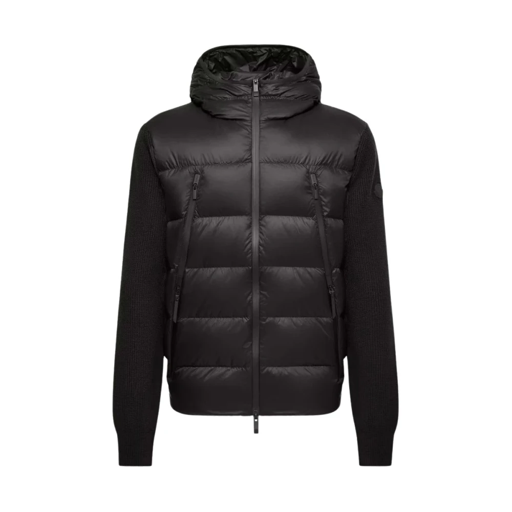 Moncler Hybrid Hooded Jacket Size: Xxl- Colour: Black - Male - Winter Jackets - Black - M - Jackets
