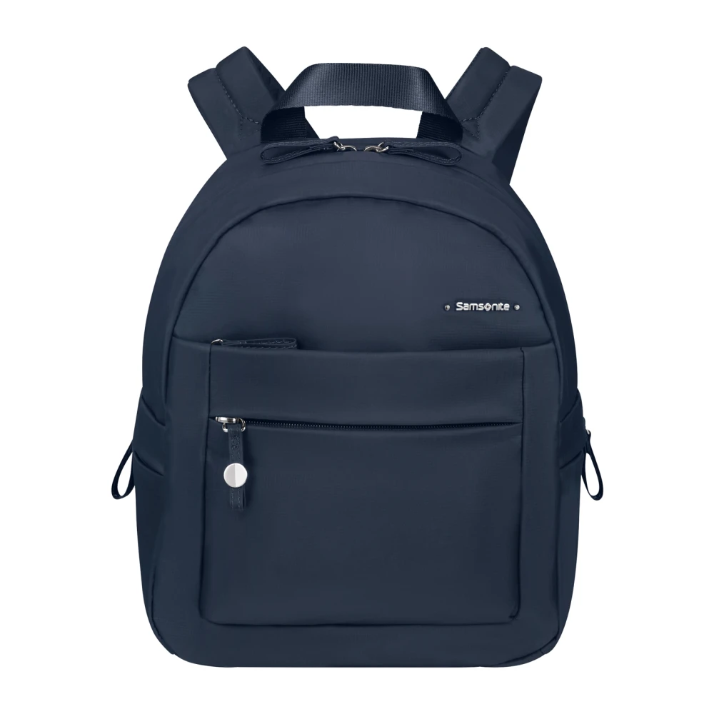 Samsonite Blauwe rugzak met externe zakken Blue Dames