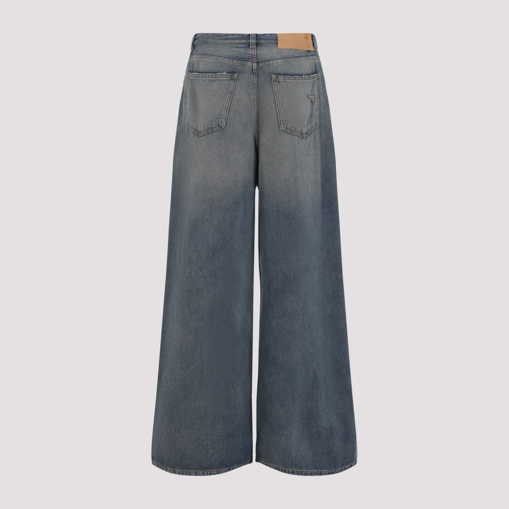 MM6 Maison Margiela Wijde Jeans Blue Dames