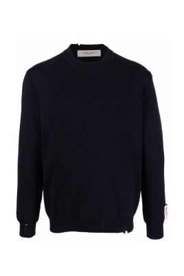 blue-ribbed-crew-neck-sweater