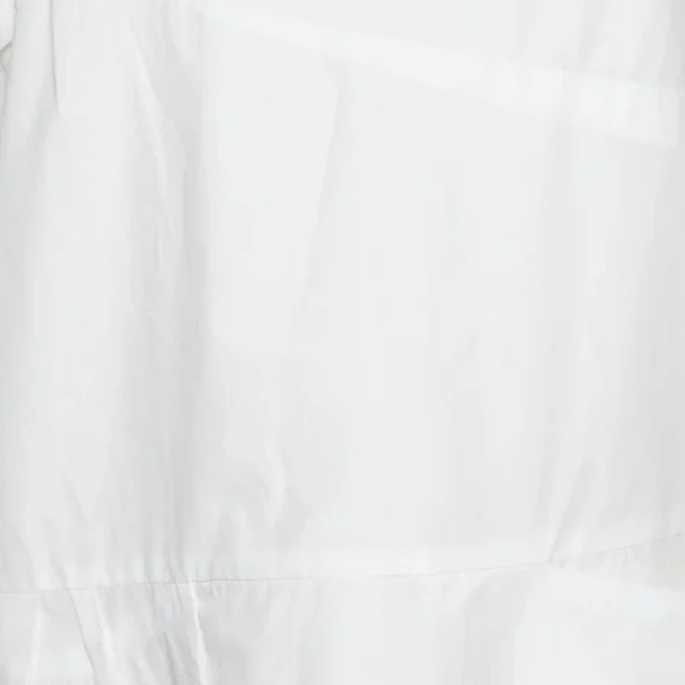 Chloé Pre-owned Cotton dresses White Dames