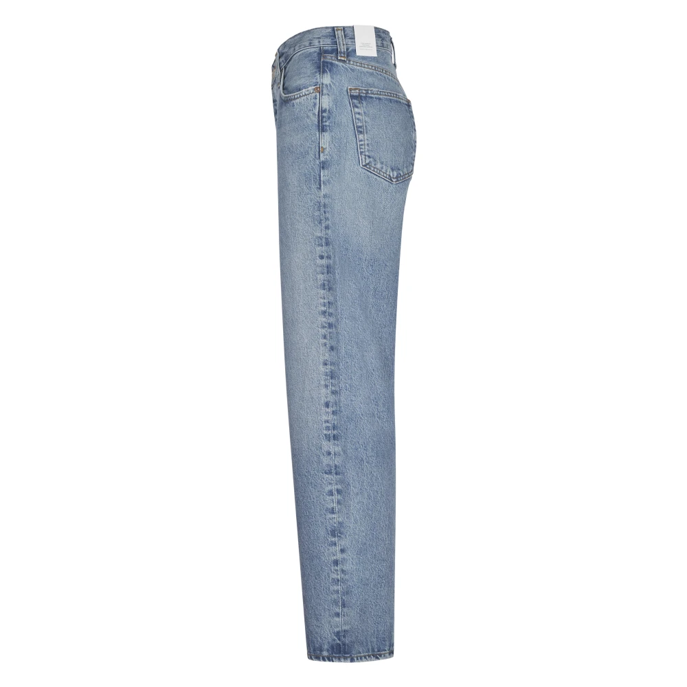 Agolde Baggy V-Taille Jeans Blue Dames