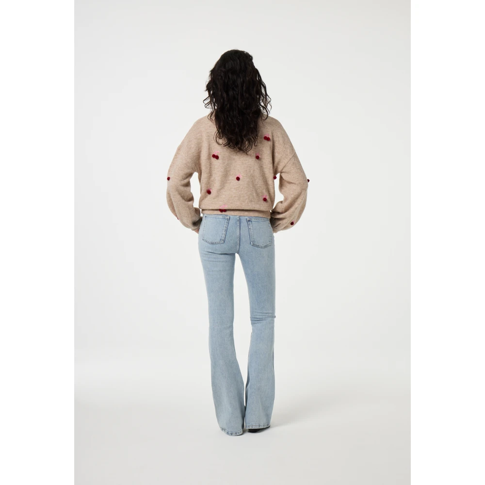 Fabienne Chapot Linda Cherry Pullover Beige Dames