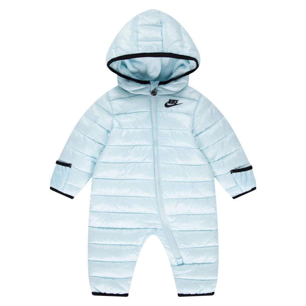 Nike Unisex Kids Blue Solid Snowsuit - Kids Overalls - 6 M - Kids