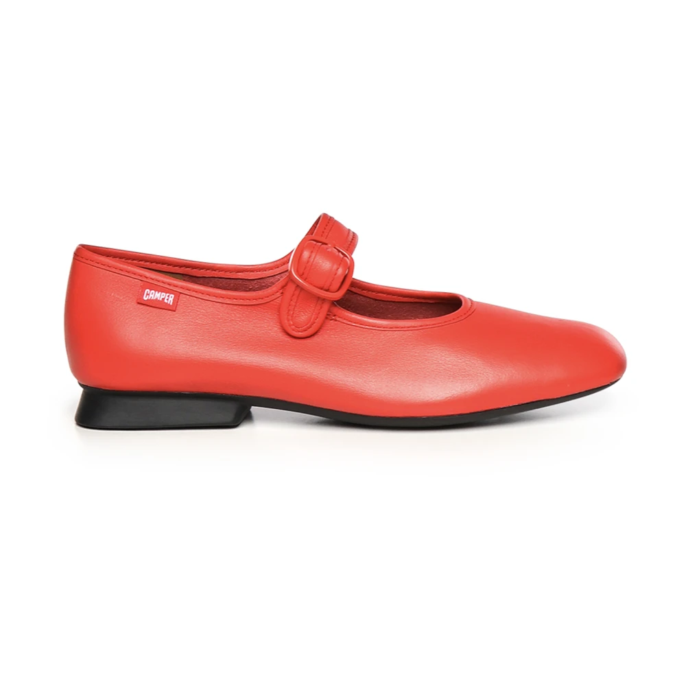 Camper Women's Red Ballerinas - Ballerina Shoes - 8 Uk - Shoes