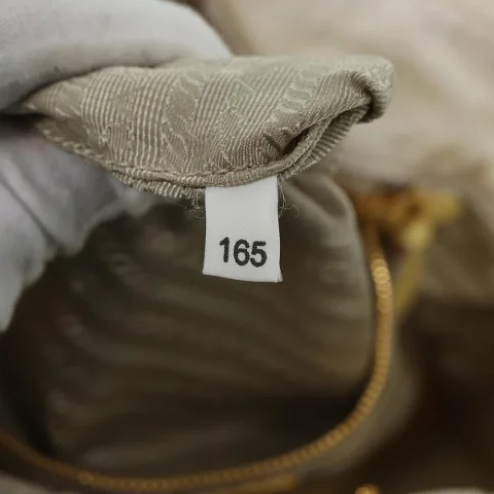 Prada Vintage Pre-owned Nylon prada-bags White Dames