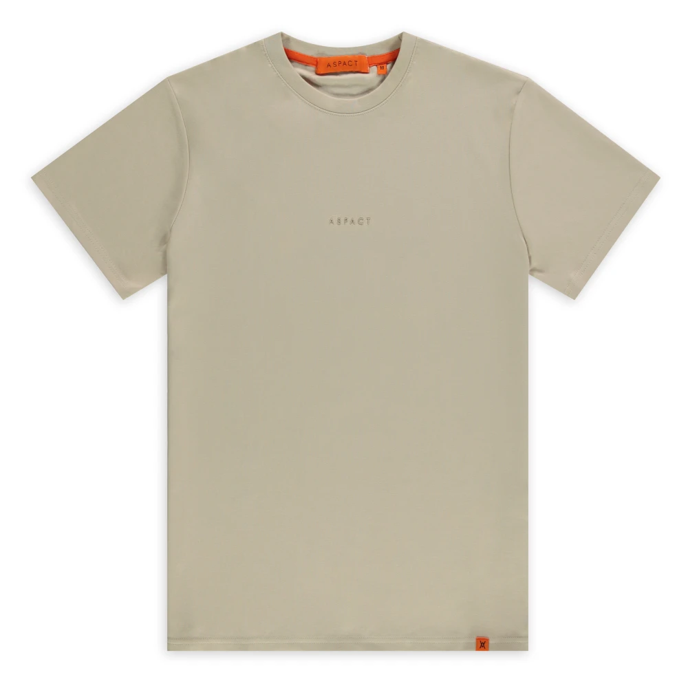 Aspact All Over Back Tee Pumice Stone MiintoTitle All Over Back Tee Beige Heren