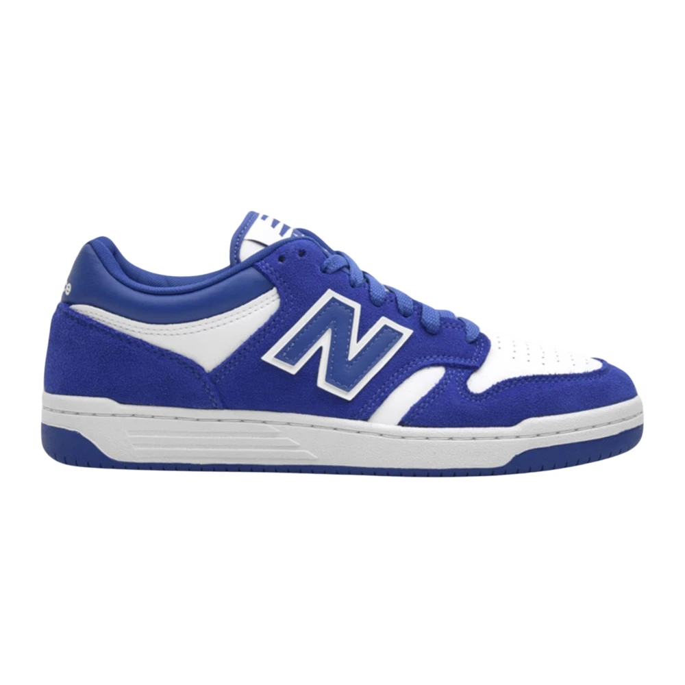 New Balance Leren Veterschoenen met Suède Inzetstukken Heren Schoenen Veelkleurig Multicolor