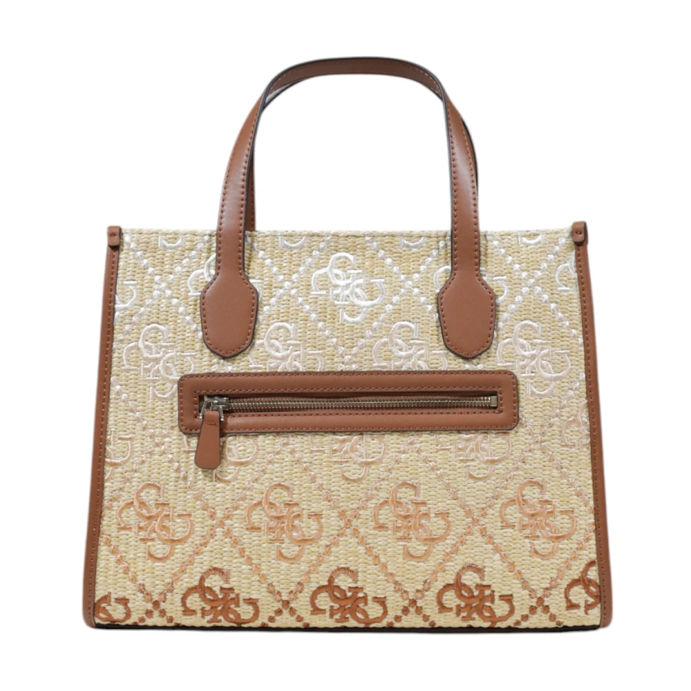 Guess Stijlvolle Grote Tassen Collectie Beige Dames