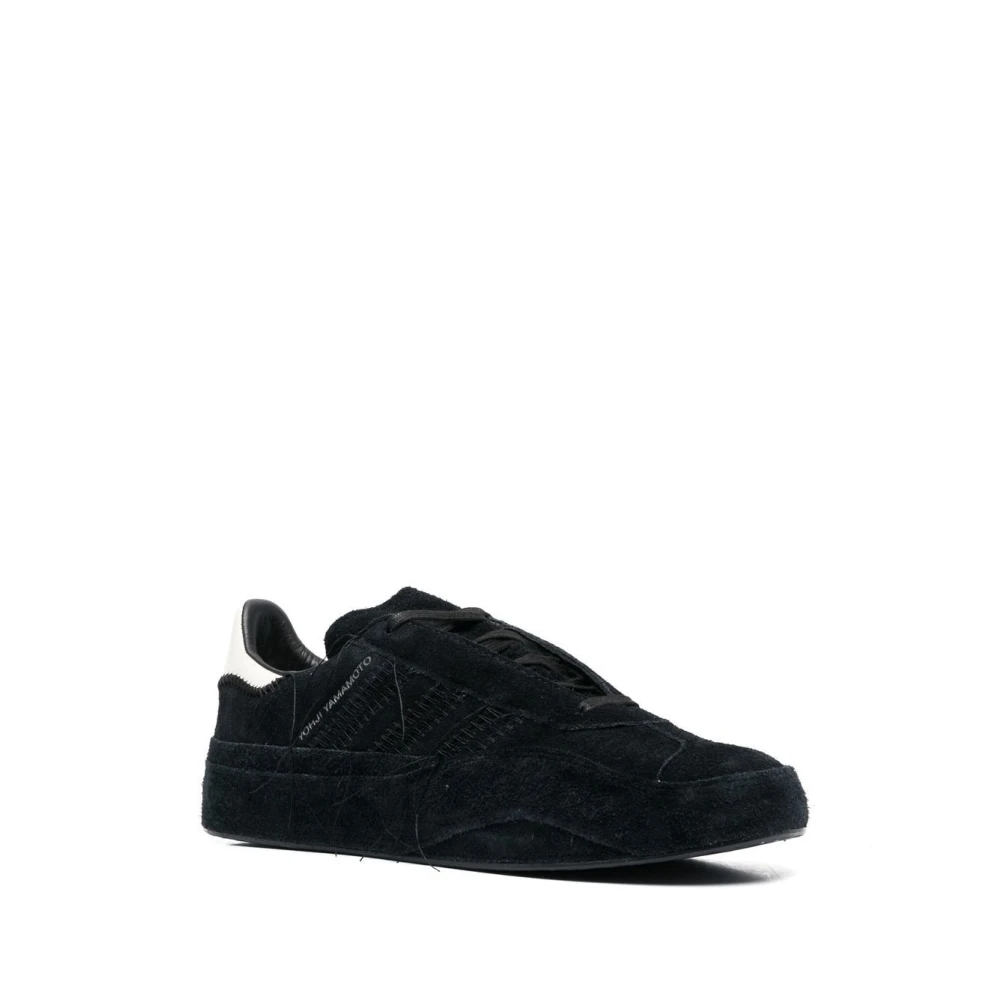 Y-3 Svarta Gazelle Sneakers Black, Herr