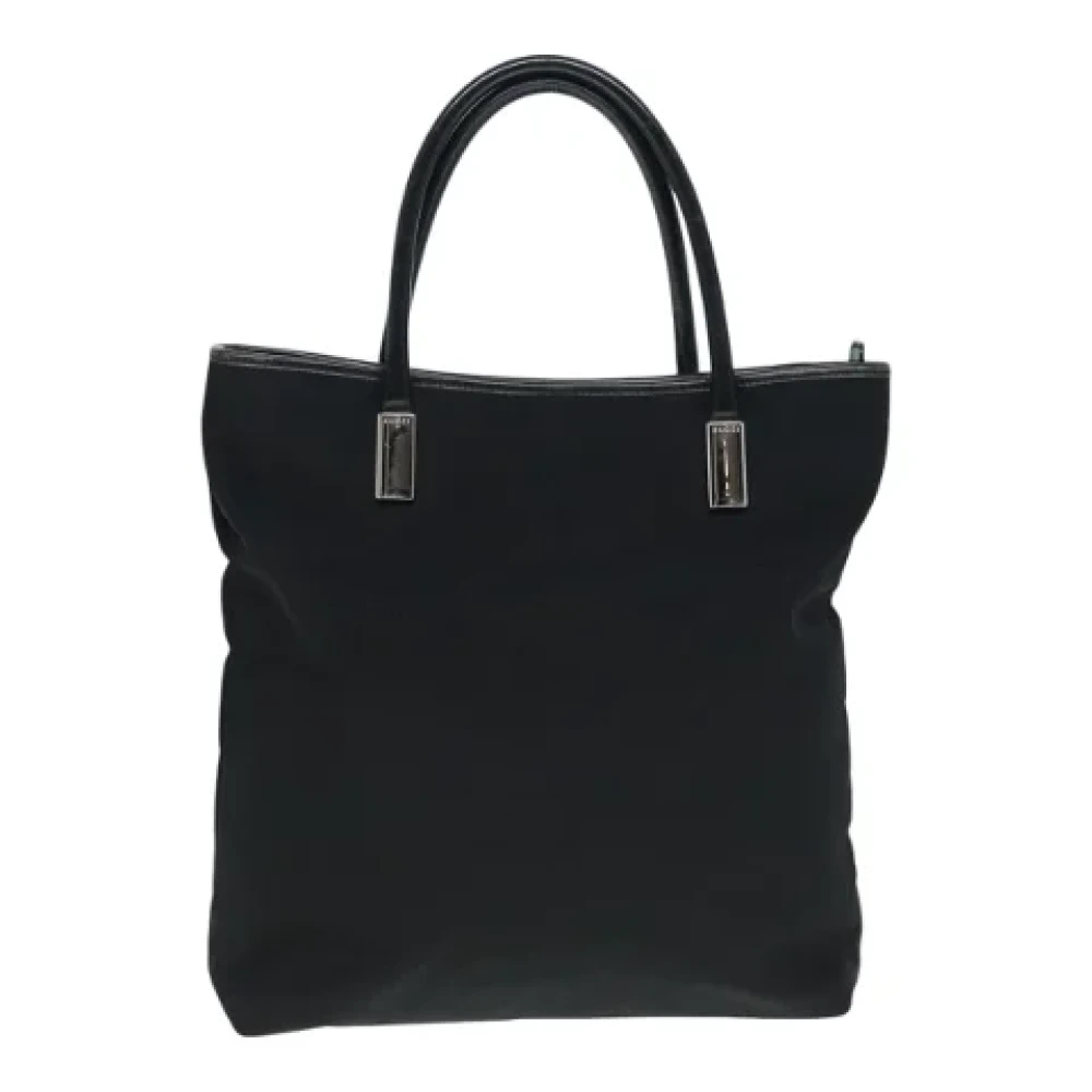 Gucci Vintage Pre-owned Canvas gucci-bags Black Dames