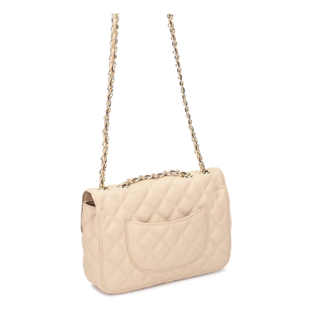 Kazar Gewatteerde zachte leren tas Beige Dames