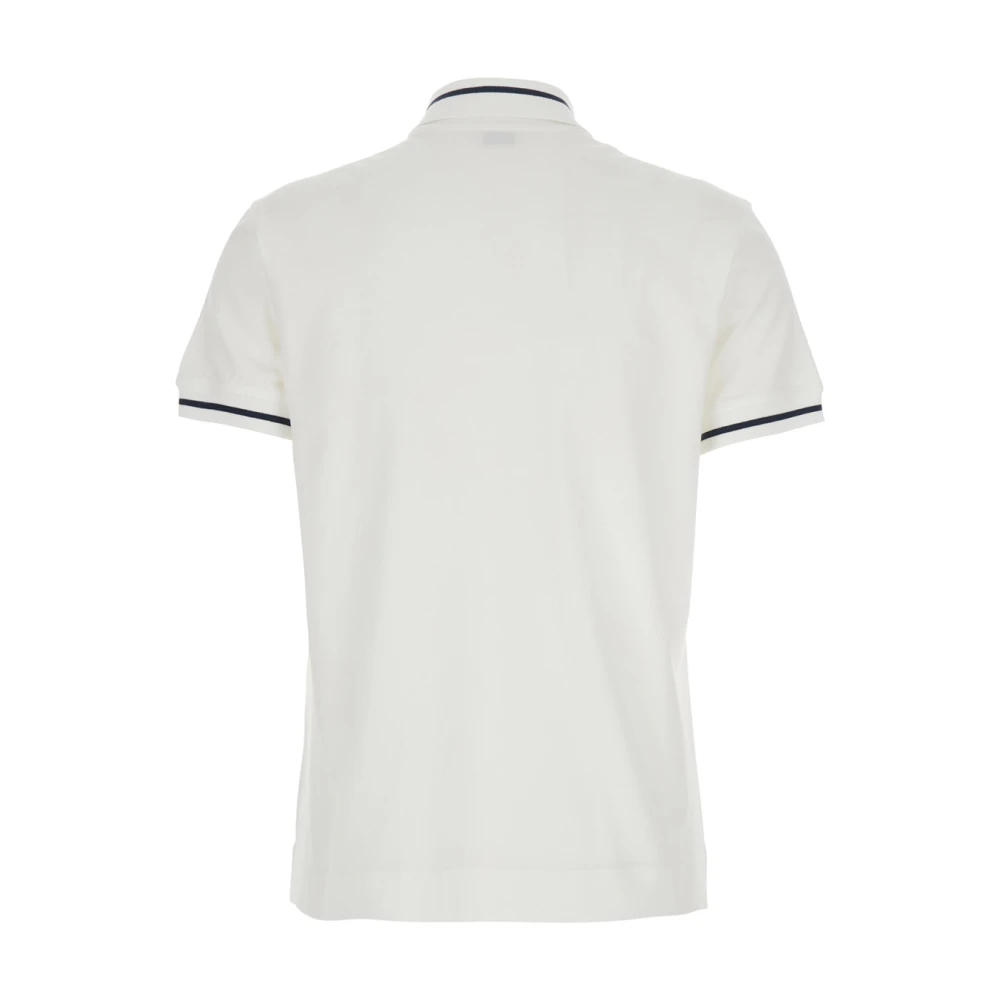 BRUNELLO CUCINELLI Wit Poloshirt met Logo Print White Dames