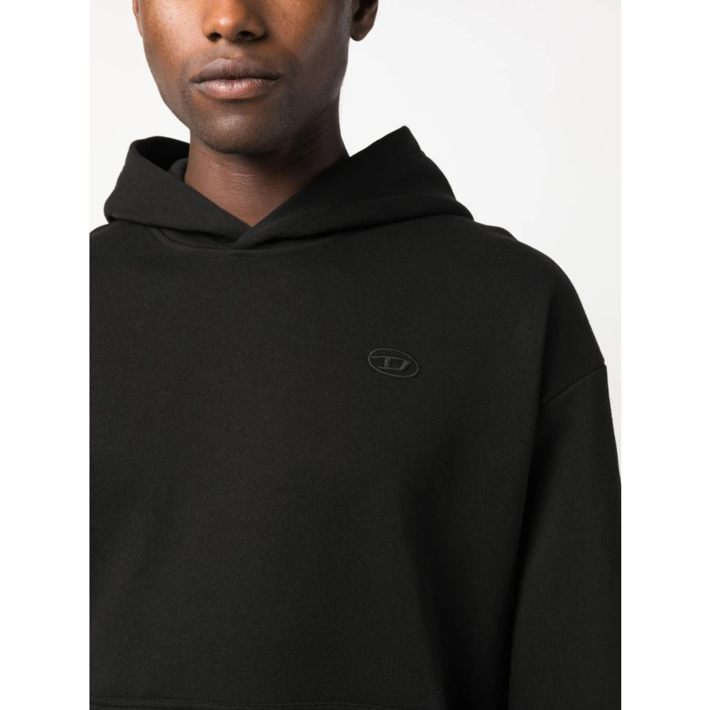 Diesel Zwarte Sweater Collectie Black Heren