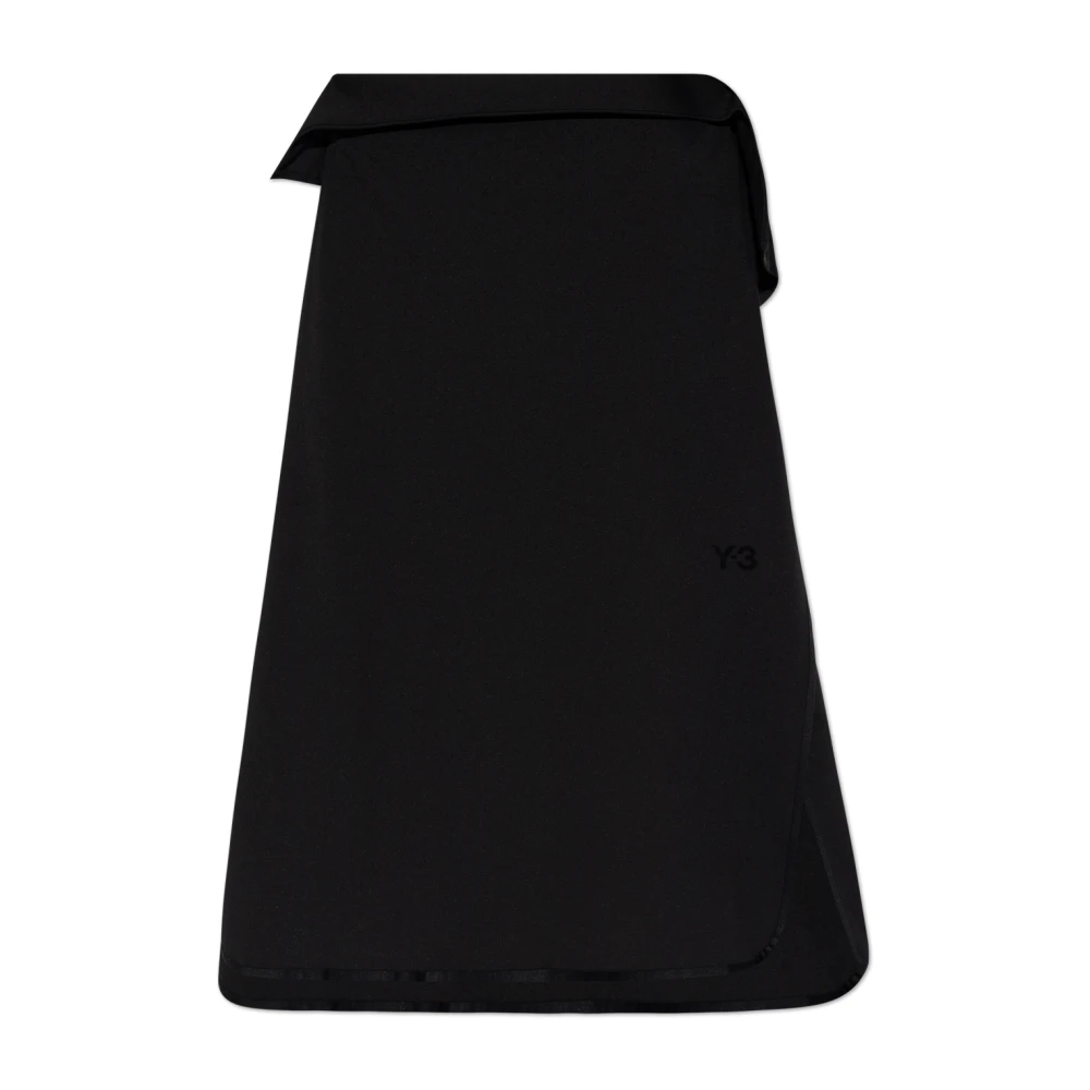 Y-3 Rok met split Black Dames