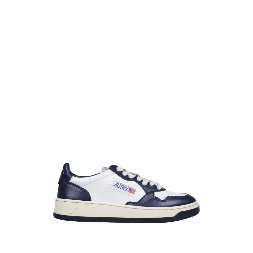 Autry Moderne Vrouw Wit Blauw Sneaker Multicolor Dames