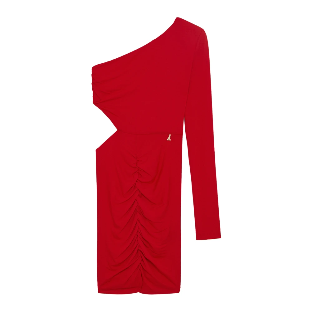 PATRIZIA PEPE Jurk Stretch jersey jurk Red Dames