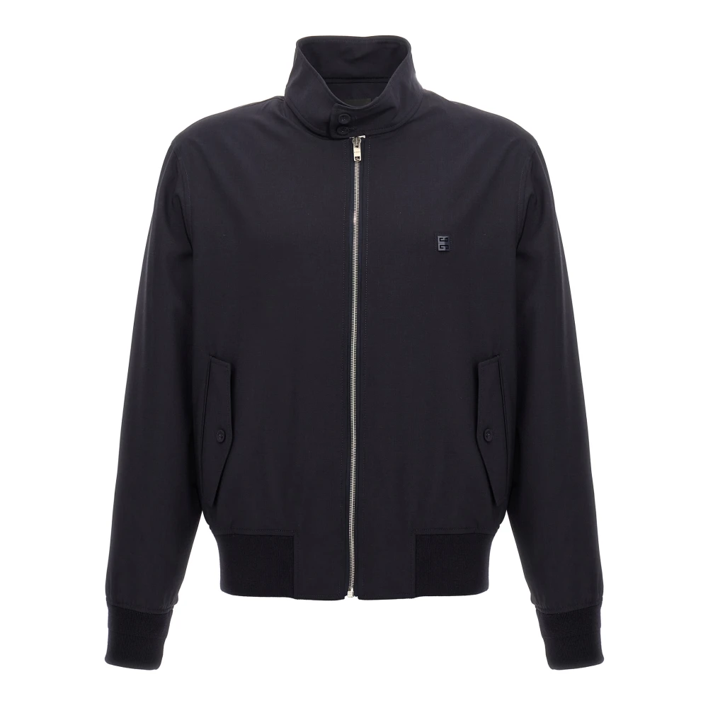 Givenchy Men's Blue Bomber Jackets, M, Harrington Jacket