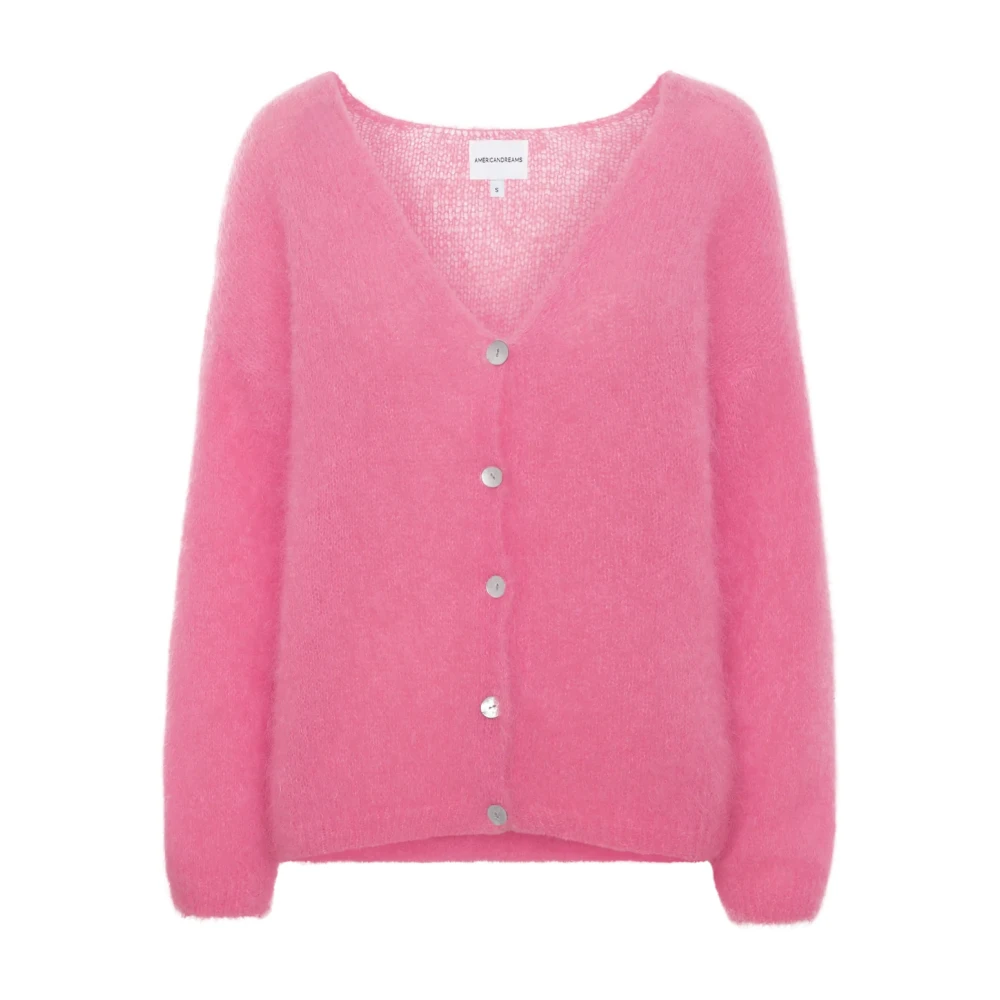 American Dreams Batik-geïnspireerde Cornelia Cardigan in Roze Pink Dames