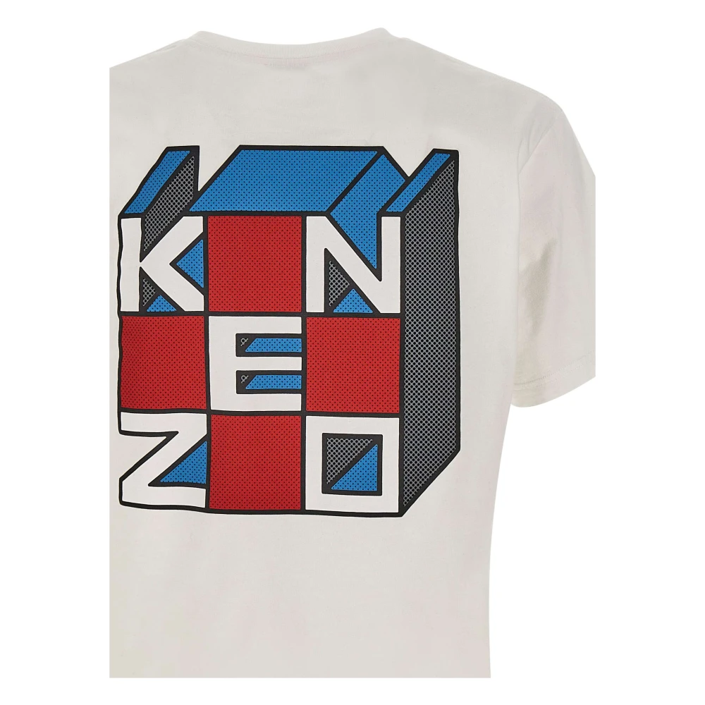 Kenzo Paris T-shirts en Polos Wit Heren White Heren